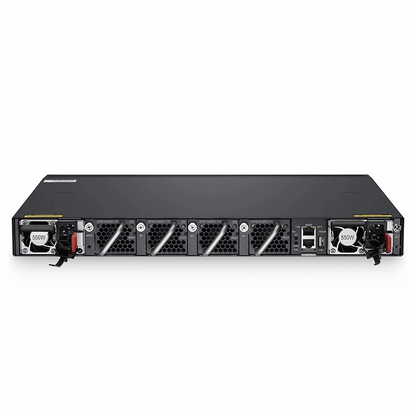 FyberOptix N5860-48SC, 48-Port Ethernet L3 Data Center Switch, 48 x 10Gb SFP+, with 8 x 100Gb QSFP28, Support MLAG/Stacking, Broadcom Chip, Dual AC PSUs, Front-to-Back Airflow