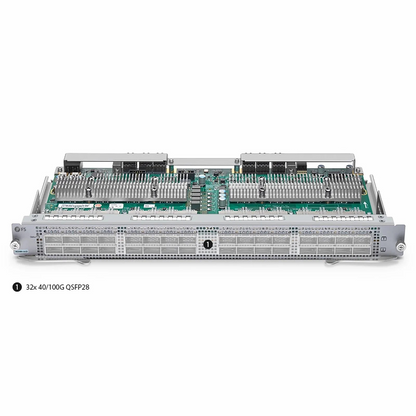 FyberOptix NC8400-32C, 32-Port 100Gb QSFP28 Line Card for Data Center Chassis Switch NC8400-4TH