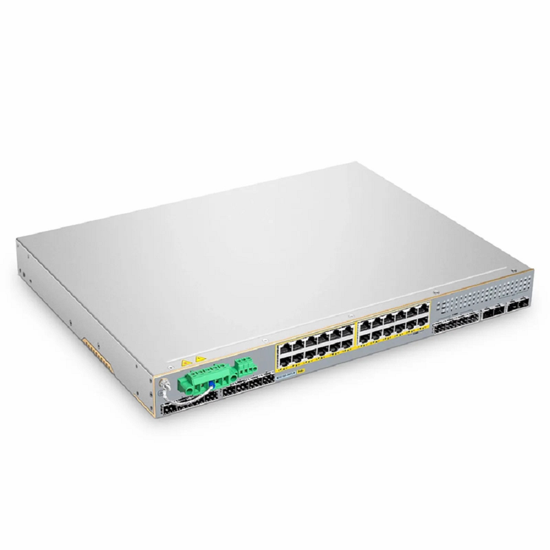 FyberOptix N8560-48BC, 48-Port Ethernet L3 Data Center Switch, 48 x 25Gb SFP28, with 8 x 100Gb QSFP28, Support MLAG/Stacking, Broadcom Chip, Front-to-Back Airflow
