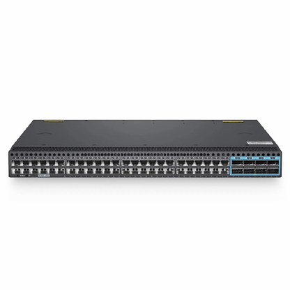 FyberOptix N5860-48SC, 48-Port Ethernet L3 Data Center Switch, 48 x 10Gb SFP+, with 8 x 100Gb QSFP28, Support MLAG/Stacking, Broadcom Chip, Dual AC PSUs, Front-to-Back Airflow