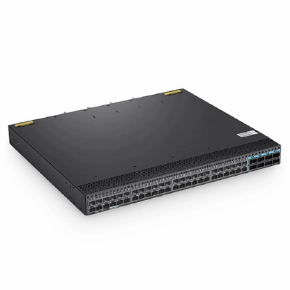 FyberOptix N5860-48SC, 48-Port Ethernet L3 Data Center Switch, 48 x 10Gb SFP+, with 8 x 100Gb QSFP28, Support MLAG/Stacking, Broadcom Chip, Dual AC PSUs, Front-to-Back Airflow