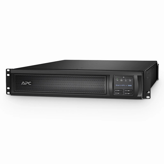 FyberOptix APCÂ® Smart-UPS X 3000VA Rack/tower Convertible UPS, 8x C13+1x C19 IEC Outletsï¼ŒNetwork Card and 1 Backup Battery Included
