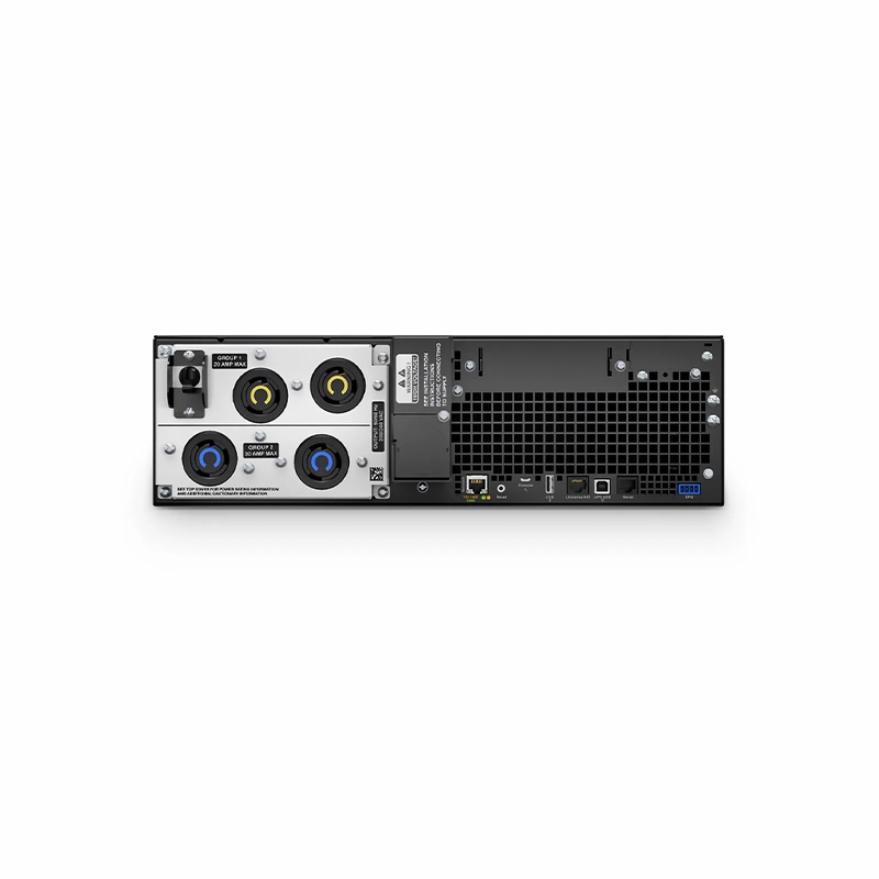 FyberOptix APCÂ® Smart-UPS On-Line 5400VA Rackmount 3U UPS, 2x L6-20R+2x L6-30R NEMA Outlets, Network Card+SmartSlot and 1 Backup Battery Included
