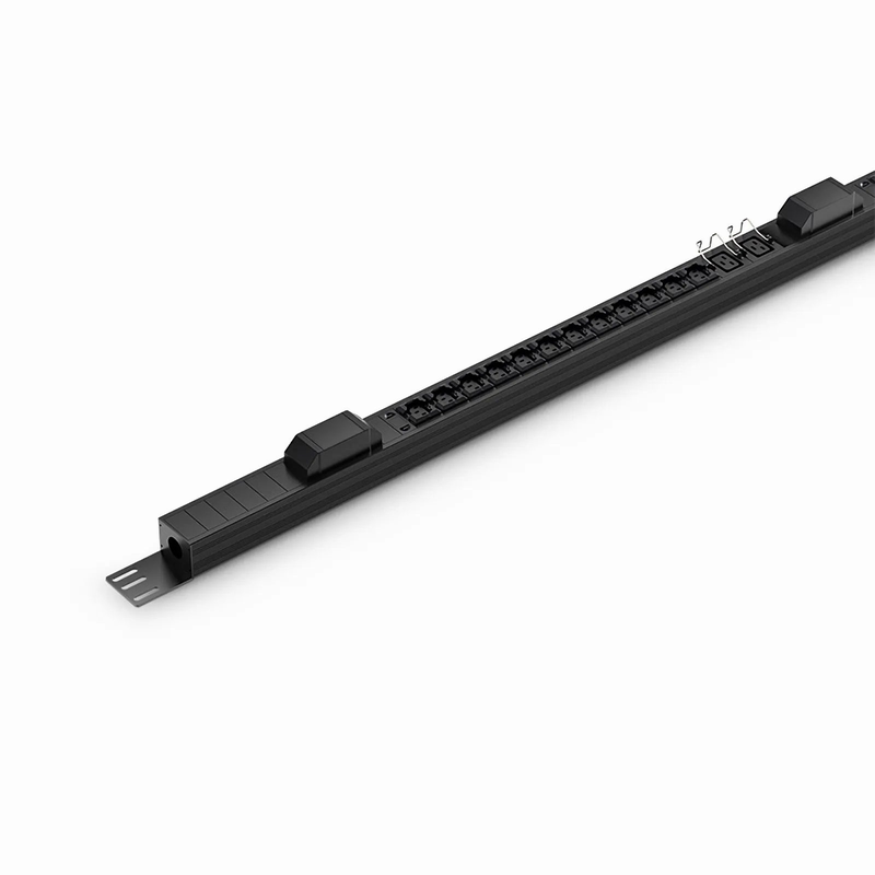 FyberOptix 21.06kW 3-Phase 32A/380V Basic Rack PDU, 36 x C13 & 6 x C19 Outlets, IEC309 32A 3P + N + E Plug, 3ft Cord, 0U Vertical