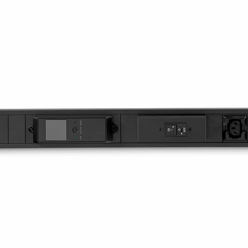FyberOptix 7.36kW Single-Phase 32A/230V Metered Rack PDU, 20 x C13 & 4 x C19 Outlets, IEC309 32A 2P+E Plug, 10ft Cord, 0U Vertical