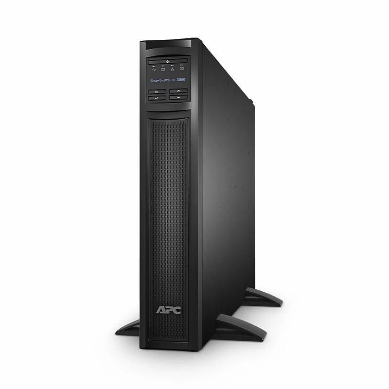 FyberOptix APCÂ® Smart-UPS X 3000VA Rack/tower Convertible UPS, 3x 5-15R+3x 5-20R+1x L5-30R NEMA Outlets, NMC and 1 Backup Battery Included