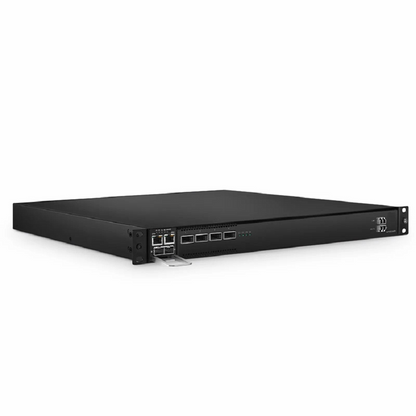 FyberOptix DCP920-D04PA, 4 Channel 100G DWDM PAM4 Active Multiplexer, C45-C60, 4 x 100G QSFP28, Single Fiber, Side-A, Built-in 100G PAM4 Module, 1U Rack Mount, 0-80km, Support AmpCon-T/Web Network Management