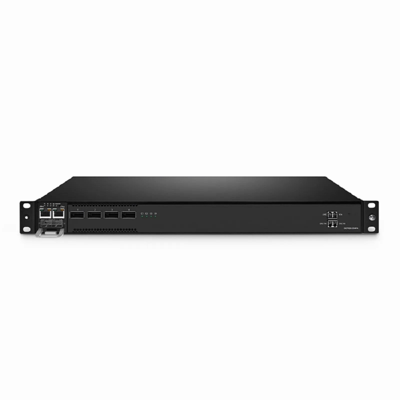 FyberOptix DCP920-D08PA, 8 Channel 100G DWDM PAM4 Active Multiplexer, C45-C60, 8 x 100G QSFP28, Single Fiber, Side-A, with Built-in 100G PAM4 Module, 1U Rack Mount, 0-80km, Support AmpCon-T/Web Network Management