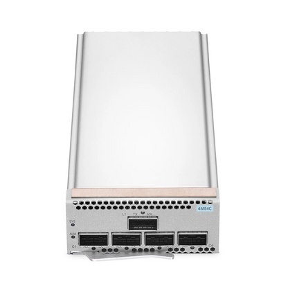 FyberOptix D6000 4ME4C 400G Muxponder, 4 x 100G QSFP28 to 1 x 400G QSFP-DD for D6000-CH1U Managed Chassis