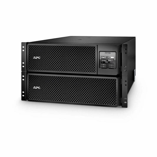 FyberOptix APCÂ® Smart-UPS On-Line 10000VA/10000W Rackmount 6U UPS, 6x C13+4x C19 IEC Outlets, Network Card+SmartSlot and 1 Backup Battery Included