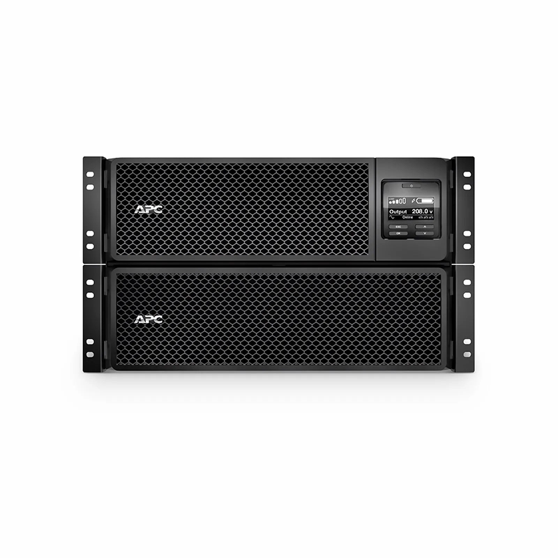 FyberOptix APC® Smart-UPS On-Line 10000VA/10000W Rackmount 6U UPS, 4x L6-20R+2x L6-30R NEMA Outlets, Network Card+SmartSlot and 1 Backup Battery Included