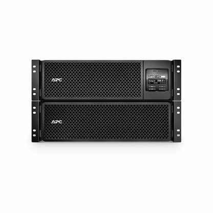 FyberOptix APC® Smart-UPS On-Line 10000VA/10000W Rackmount 6U UPS, 4x L6-20R+2x L6-30R NEMA Outlets, Network Card+SmartSlot and 1 Backup Battery Included