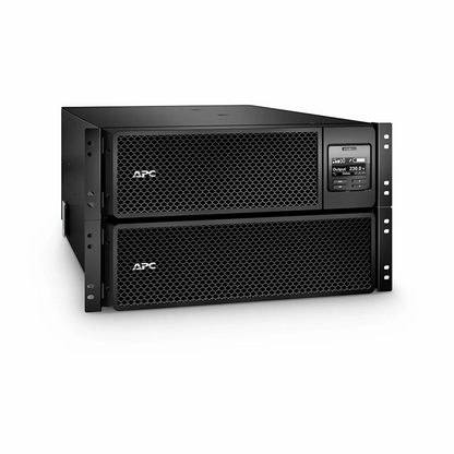 FyberOptix APC® Smart-UPS On-Line 10000VA/10000W Rackmount 6U UPS, 6x C13+4x C19 IEC Outlets, Network Card+SmartSlot and 1 Backup Battery Included