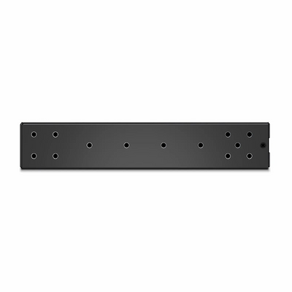 FyberOptix APCA® NetShelter Rack Automatic Transfer Switch, 1U, 20A, 208V, 2 C20 IN, 8 C13, 1 C19 OUT