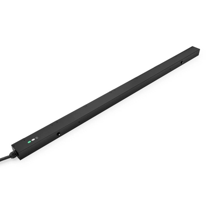 FyberOptix 23kW 3-Phase 32A/415V Switched Rack PDU, 21 x C13 & 3 x C19 Outlets, IEC309 32A 3P+N+PE Plug, 10ft Cord, 0U Vertical