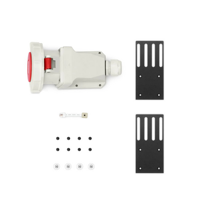 FyberOptix 23kW 3-Phase 32A/415V Switched Rack PDU, 21 x C13 & 3 x C19 Outlets, IEC309 32A 3P+N+PE Plug, 10ft Cord, 0U Vertical