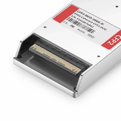 FyberOptix 400G DWDM Tunable CFP2 DCO 80km DOM Duplex LC/UPC SMF Coherent Optical Module, Used with D7000 Series