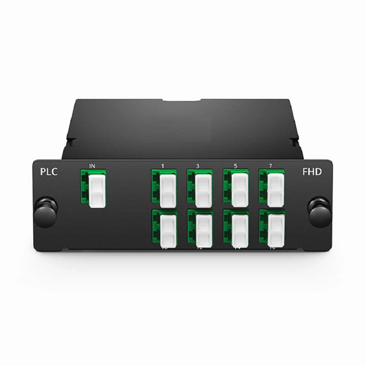 FyberOptix 1 x 16 PLC Fiber Splitter, Standard FHDÃ¢â€žÂ¢ Cassette LC/APC, Singlemode, for Optical LAN
