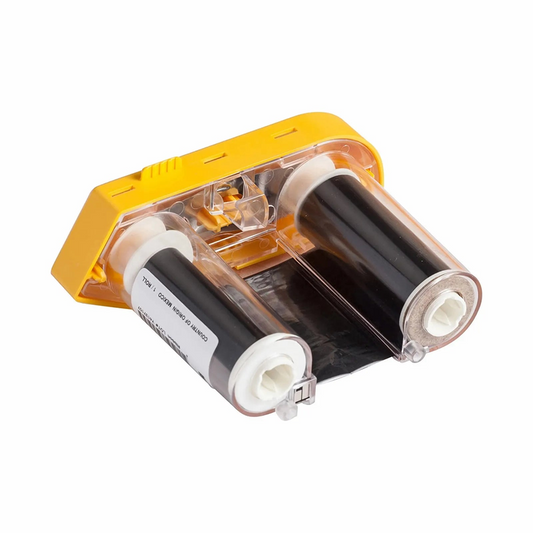 FyberOptix 2in.W x 900in.L R4300 Series Halogen Free Ribbon for M611 Printers, Black