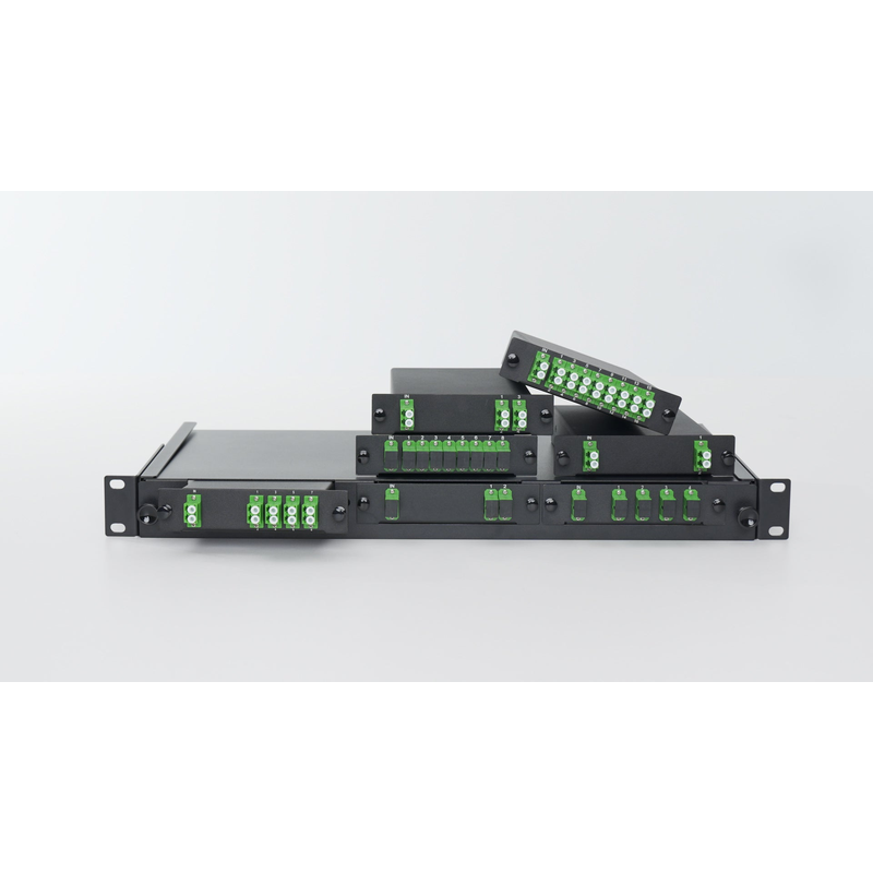 FyberOptix 1 x 16 PLC Fiber Splitter, Standard LGX Cassette, LC/APC, Singlemode