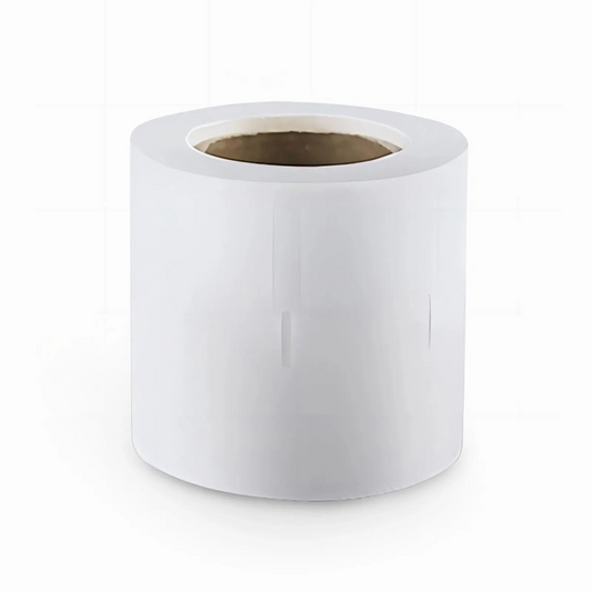 FyberOptix 0.75in.H x 1.75in.W Printable Self-laminating Labels, PET, White, 500Labels/Roll