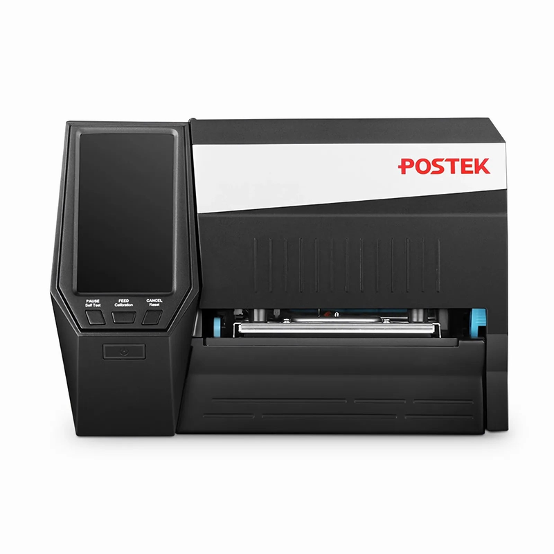 FyberOptix Postek GX3r RFID Industrial Label Printer with HEATâ„¢, 4.5" Color LCD Touch Screen, 300dpi, 8ips Print Speed