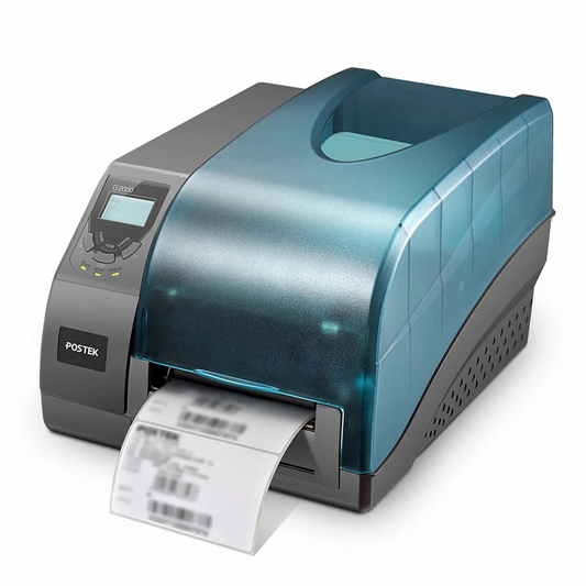 FyberOptix Postek G2000 Semi-Industrial Label Printer with HEATâ„¢, 203dpi, 6ips Print Speed