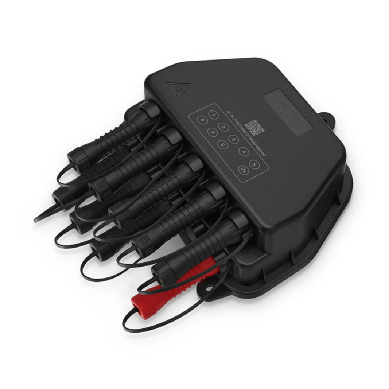 FyberOptix Universal Pre-Terminated Sub Box for Quick ODN, 10 ports, Mechanical Seal, 1x 9 splitter (80:20), Hardened SC/APC Adapter, Insertion Loss A2.2dB-16.3dB, Return Loss 55dB, PC+ABS, IP65, Wall/Pole/Aerial, Indoor/Outdoor
