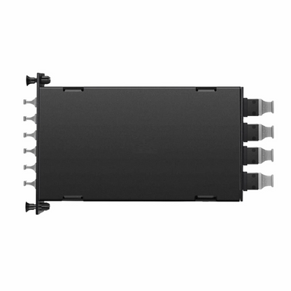 FyberOptix FHDA MTP®-MTP® Conversion Cassette, 4 x MTP®-12 (Male) to 6 x MTP®-8 (Male), 48 Fibers, OM4 Multimode, Universal, 0.35dB Max.