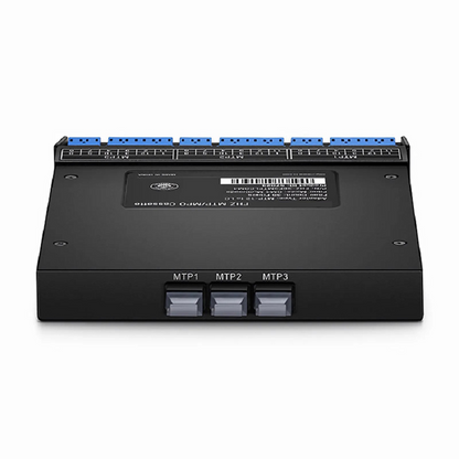 FyberOptix FHZA MTP®-LC Cassette, OS2 Singlemode, Universal, 36 Fibers, 3 x MTP®-12 (Male) to 6 x LC Duplex and 6 x LC Quad (Blue), 0.35dB Max.