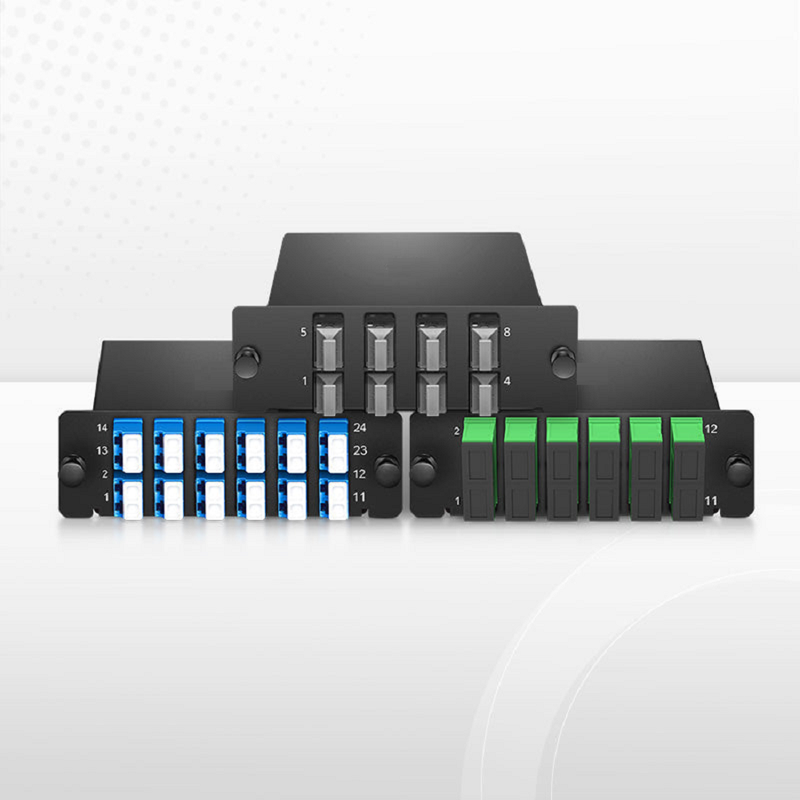 FyberOptix FHDÃ¢â€žÂ¢ MTPÃ‚Â® Splice Cassette with Ribbon Pigtails, 96 Fibers OM4 Multimode, 8 x MTPÃ‚Â®-12 UPC (Male) Key Up to Key Down (Black) Adapter, 0.35dB Max.