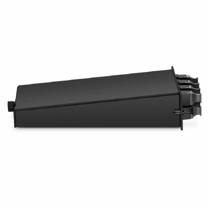 FyberOptix FHDÃ¢â€žÂ¢ MTPÃ‚Â® Splice Cassette with Ribbon Pigtails, 96 Fibers OM4 Multimode, 8 x MTPÃ‚Â®-12 UPC (Male) Key Up to Key Down (Black) Adapter, 0.35dB Max.