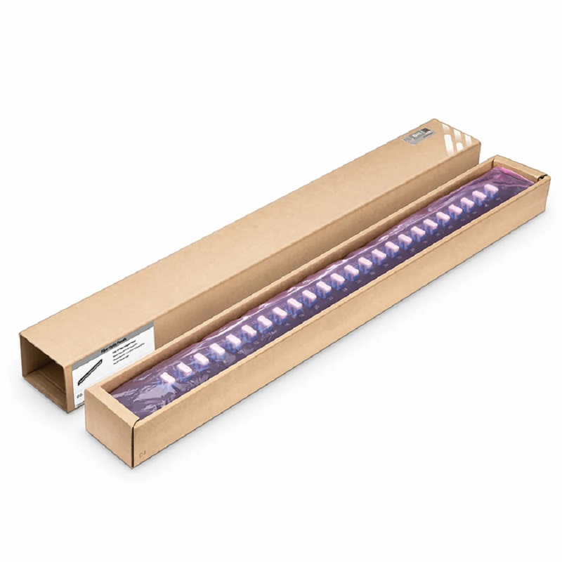 FyberOptix FHUâ„¢ 1U 19'' Fiber Adapter Panel, 96 Fibers OS2 Single Mode, 48 x LC UPC Duplex (Blue) Adapter, Ceramic Sleeve