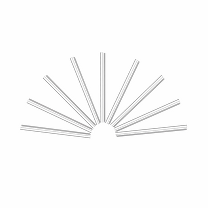 FyberOptix 0.8 x 30mm Fiber Optic Splice Protection Sleeve, Single Fiber, 50pcs/pkg