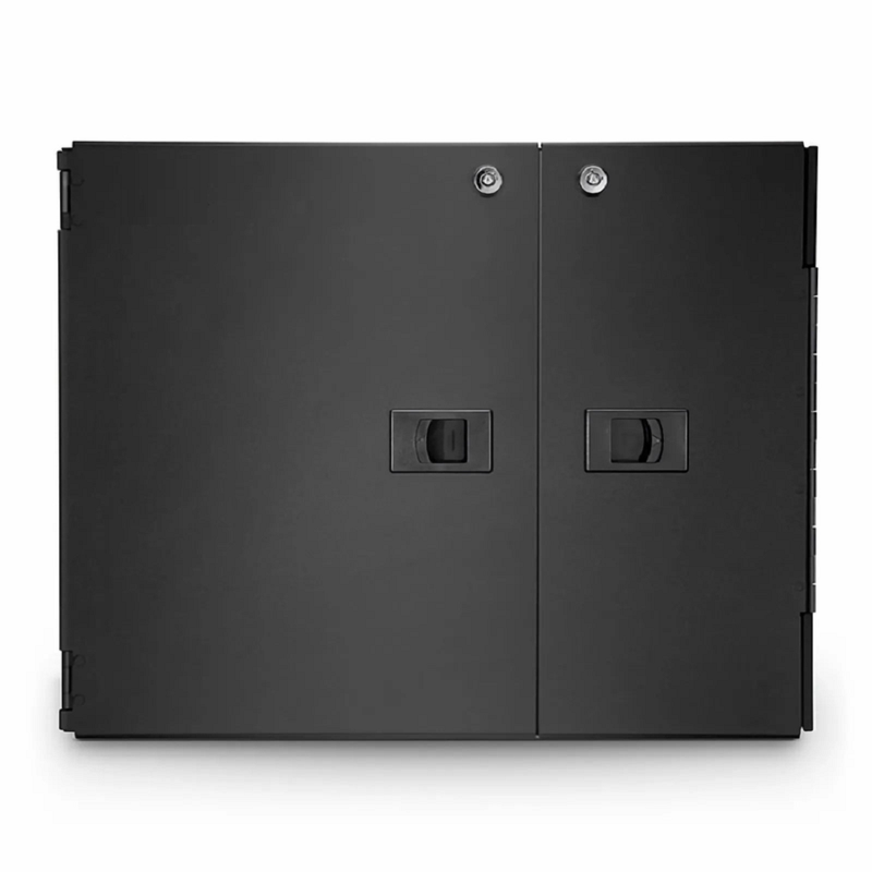 FyberOptix FHDâ„¢ Wall Mount Enclosure Unloaded, 2 Ports, Holds up to 2 x FHDâ„¢ Cassettes or Panels, 2 x Splice Trays, 48 Fibers (LC)