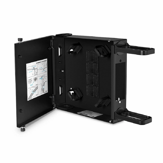 FyberOptix FHDâ„¢ Wall Mount Enclosure Unloaded, 1 Port, Holds up to 1 x FHDâ„¢ Cassette or Panel, 24 Fibers (LC)