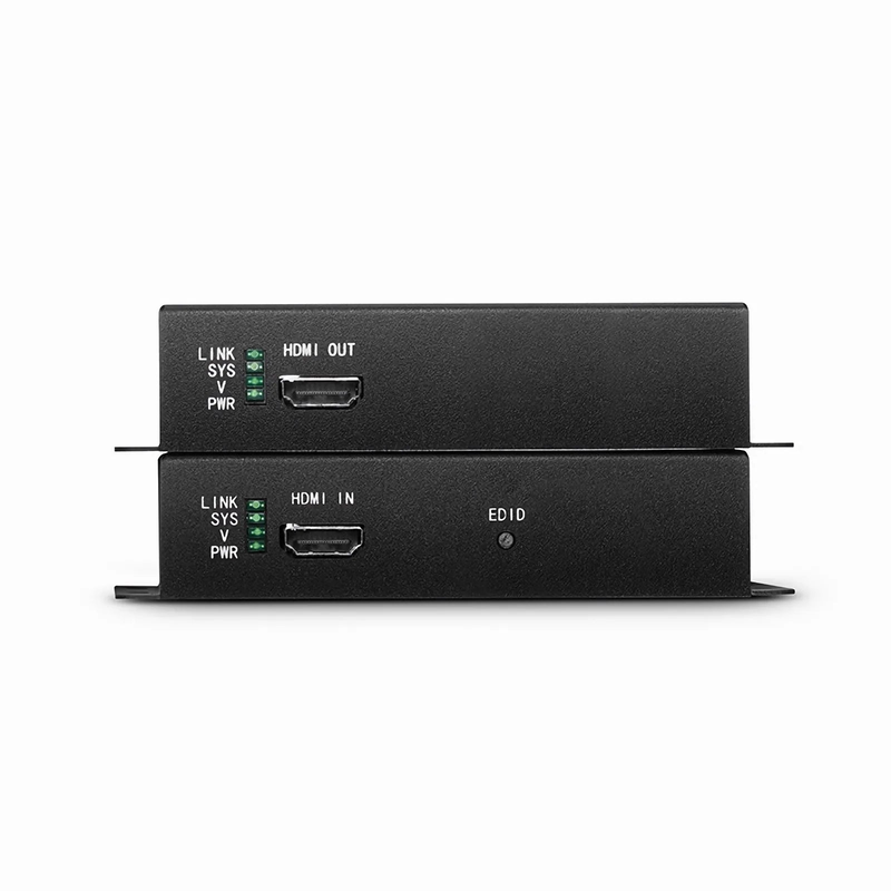 FyberOptix 4K HDMI Extender Set with Audio, EDID and RS232 via Single LC Fiber for 10km