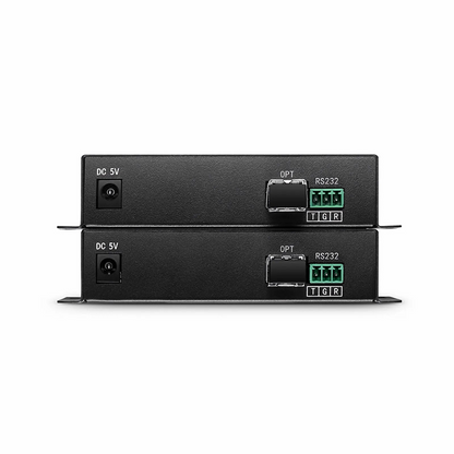 FyberOptix 4K HDMI Extender Set with Audio, EDID and RS232 via Single LC Fiber for 10km