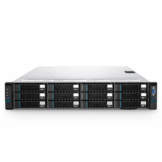 FyberOptix RS5220, 2U Rack Server, 2 x IntelÂ® XeonÂ® Scalable Processors, 2 X 32GB of Memory, 3 x 3.5'' Hot-swap SATA Drive Bays, 2 x RJ45 1GbE Ports, 800W Redundant