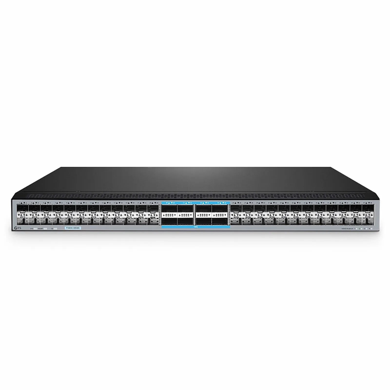 FyberOptix T5850-48S8C, 48 x 10G SFP+ with 8 x 100G QSFP28 Ports, Network Packet Broker (NPB), Network Visibility and Monitoring