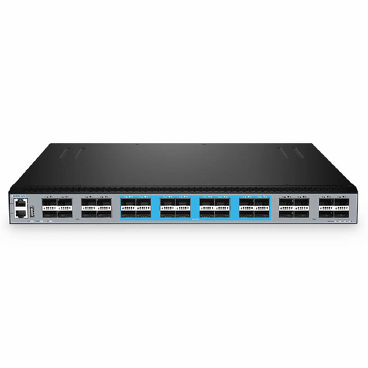 FyberOptix T8550-32C, 32x 100G QSFP28 Ports, Network Packet Broker (NPB), Network Visibility and Monitoring