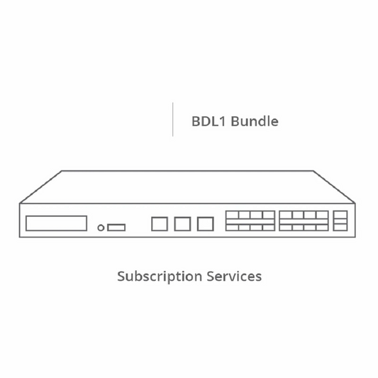FyberOptix BDL3 Bundle for NSG-3230 Subscription Services, Including IPS Service, Anti-Virus, QoS, and URL Filtering, 3 Years