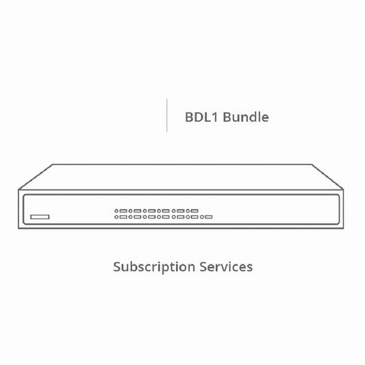 FyberOptix BDL2 Bundle for NSG-2230 Subscription Services, Including IPS Service, Anti-Virus, QoS, and URL Filtering, 2 Years