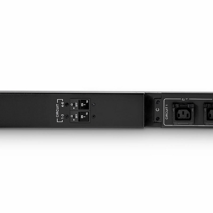 FyberOptix 21.06kW 3-Phase 32A/380V Switched Rack PDU, 21 x C13 & 3 x C19 Outlets, IEC309 32A 3P+N+E Plug, 10ft Cord, 0U Vertical