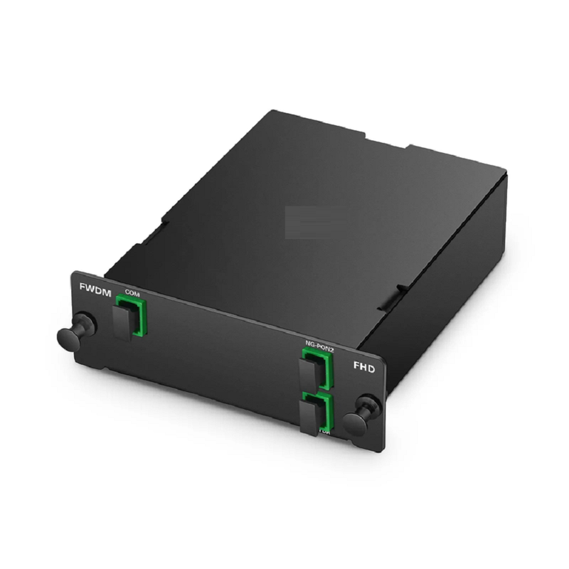 FyberOptix 1 x 4 PLC Fiber Splitter, Standard FHDÃ¢â€žÂ¢ Cassette LC/APC, Singlemode, for Optical LAN