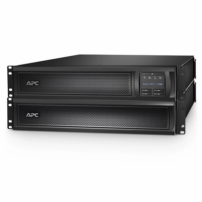 FyberOptix APC® Smart-UPS X 2200VA Rack/tower Convertible UPS, 8x C13+1x C19 IEC Outlets, Network card and 1 Backup Battery Included