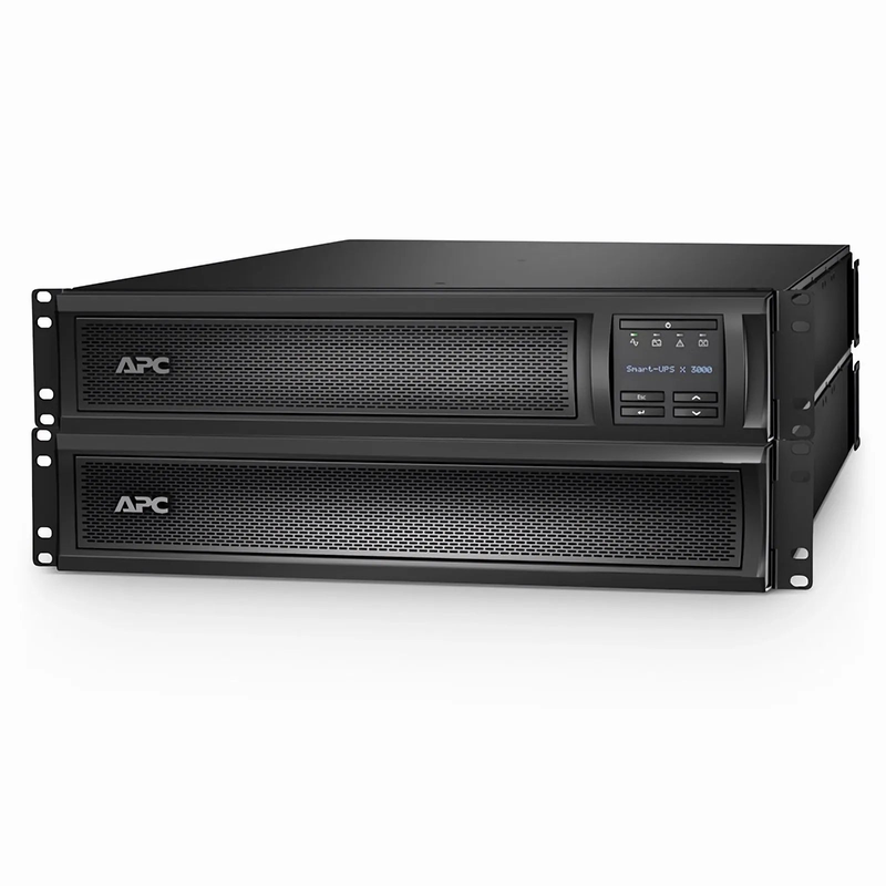FyberOptix APCÂ® Smart-UPS X 3000VA Rack/tower Convertible UPS, 3x 5-15R+3x 5-20R+1x L5-30R NEMA Outlets, NMC and 1 Backup Battery Included