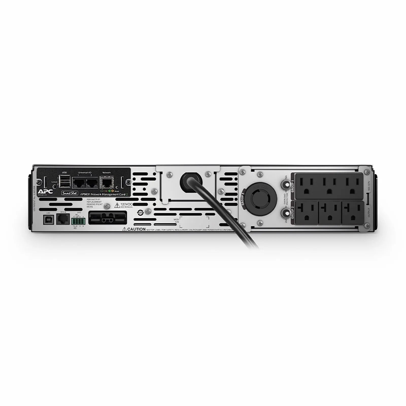 FyberOptix APCÂ® Smart-UPS X 3000VA Rack/tower Convertible UPS, 3x 5-15R+3x 5-20R+1x L5-30R NEMA Outlets, NMC and 1 Backup Battery Included