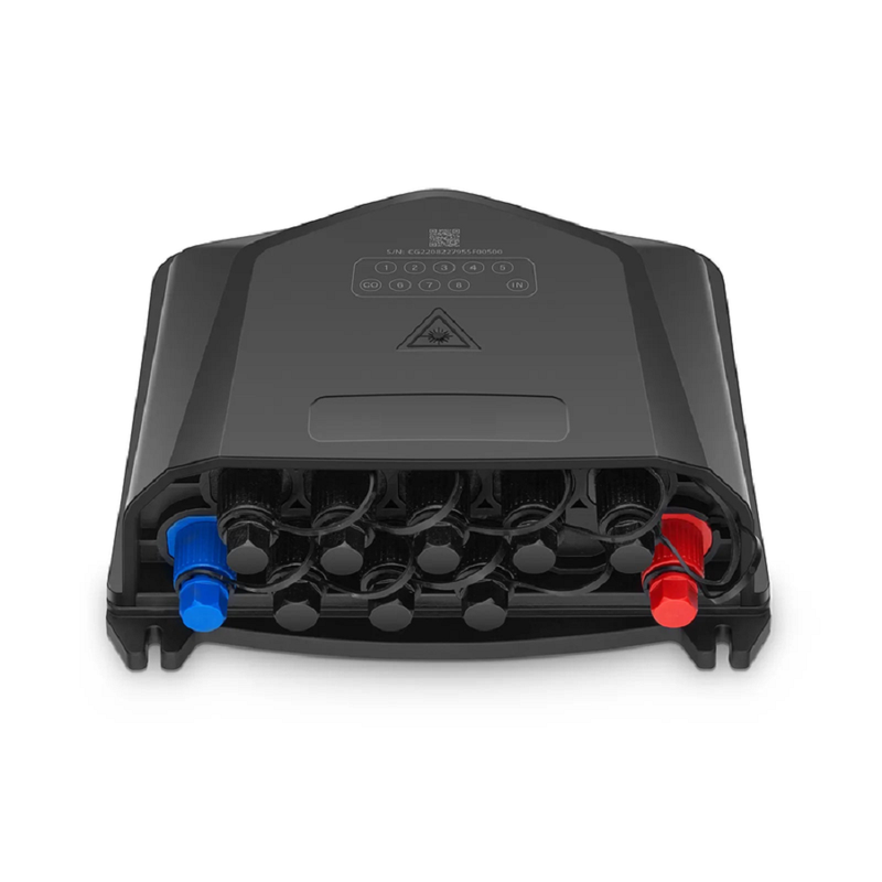 FyberOptix Fully Pre-Terminated Sub Box for Quick ODN, 10 ports, Hot-Melting (Non-open), 1x 9 Splitter (80:20), SC Hardened Adapter, Insertion Loss Ã¢â€°Â¤2.2dB-16.3dB, Return Loss Ã¢â€°Â¥55dB, PP+GF, IP68, Wall/Pole/Aerial, Indoor/Outdoor