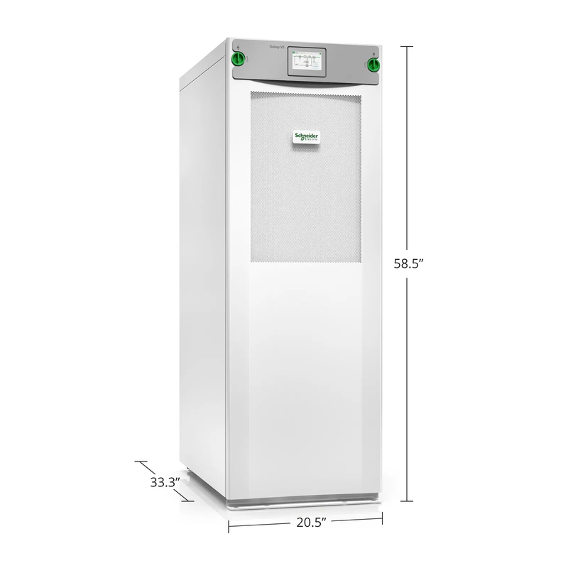 FyberOptix APC Galaxy VS UPS, 80kVA/80kW, 400V, Hard Wire 5-wire Output (3PH+ N+ G), Parallel up to 4UPSs, Modular Architecture